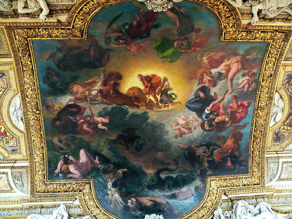 The Louvre, after closing — 3